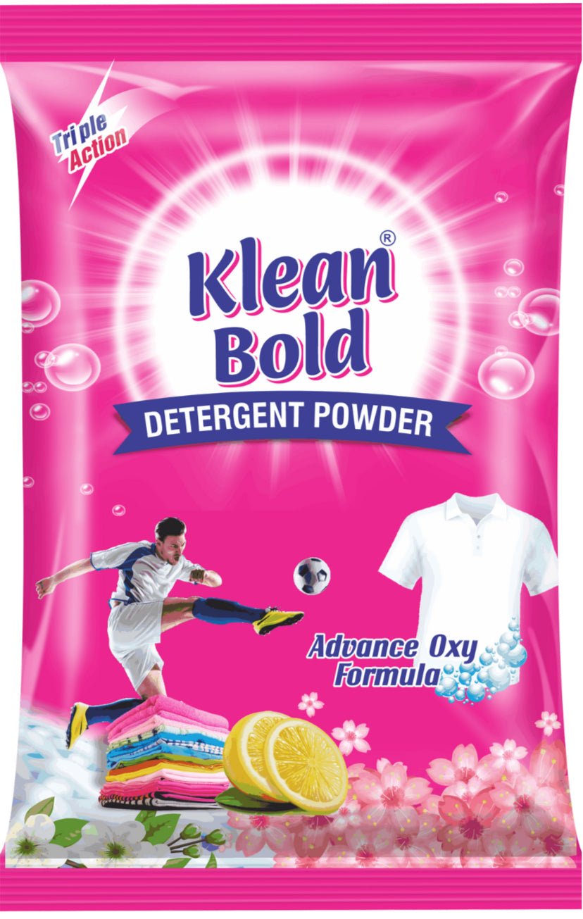 Klean Bold Pink 1 Kg - KLEAN BOLD DETERGENT POWDER
