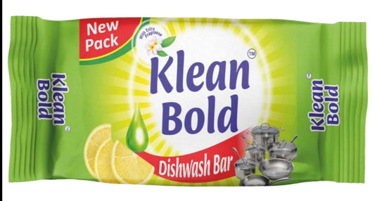 Klean Bold Dishwash Bar 150 gram - KLEAN BOLD DETERGENT POWDER