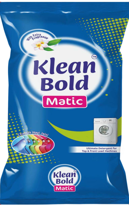 Klean Bold Matic 1 Kg - KLEAN BOLD DETERGENT POWDER
